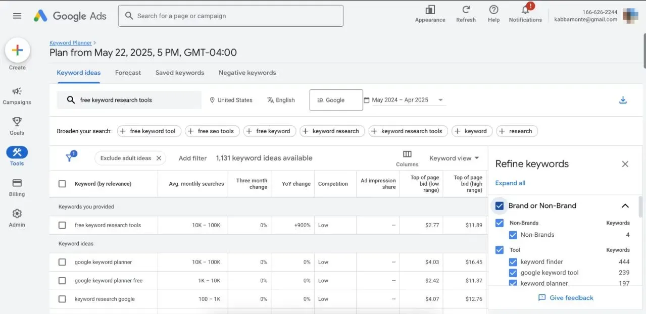 Cover Image of Top 5 Free Keyword Research Tools That Actually Work